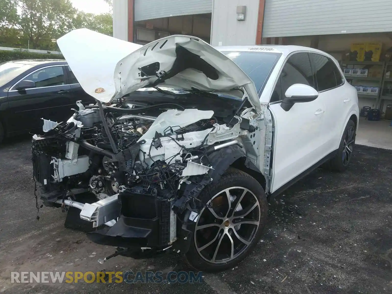 2 Photograph of a damaged car WP1AA2AY6KDA03013 PORSCHE CAYENNE 2019