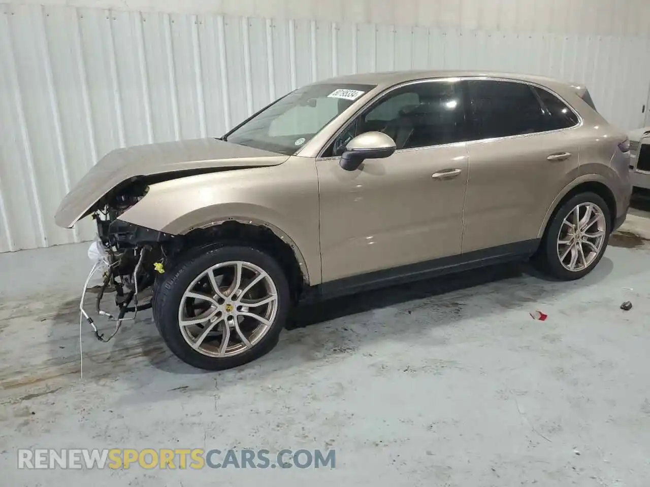 1 Photograph of a damaged car WP1AA2AY6KDA04730 PORSCHE CAYENNE 2019