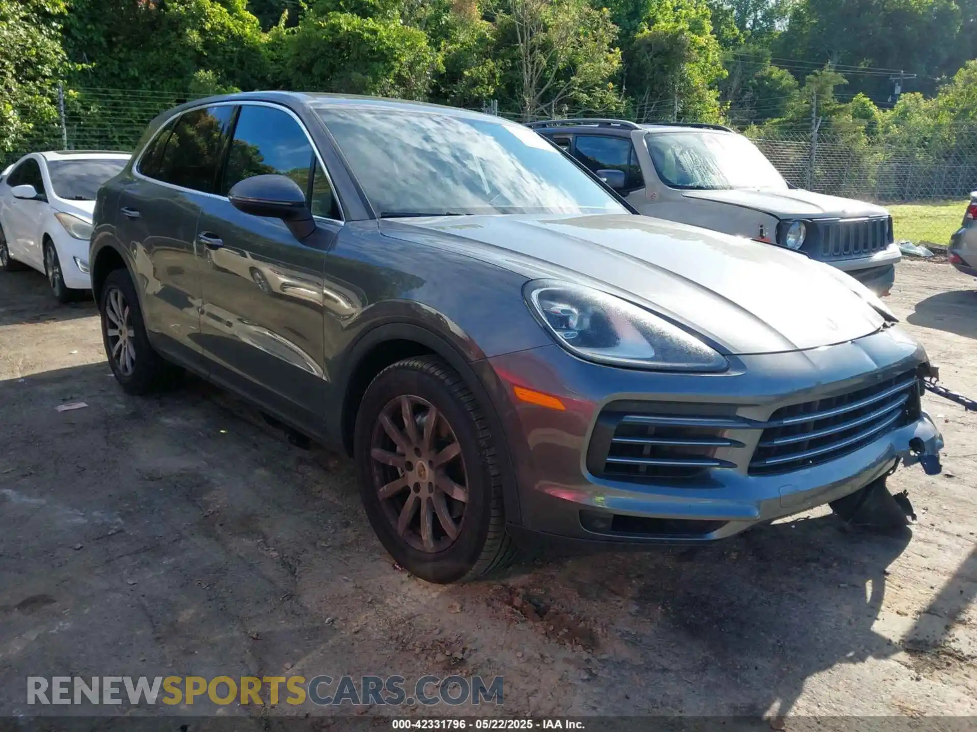 1 Photograph of a damaged car WP1AA2AY6KDA08082 PORSCHE CAYENNE 2019