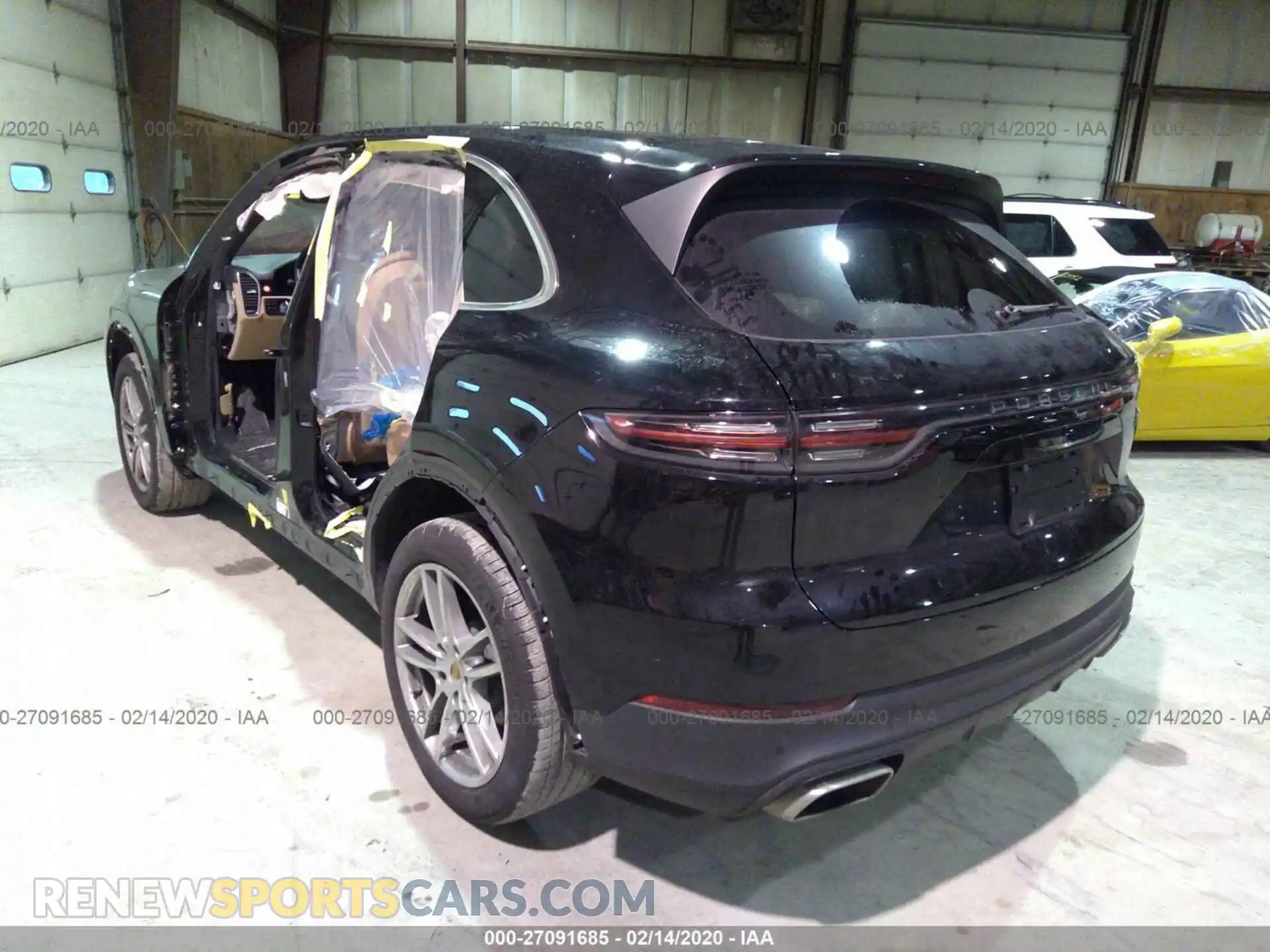 3 Photograph of a damaged car WP1AA2AY6KDA10625 PORSCHE CAYENNE 2019
