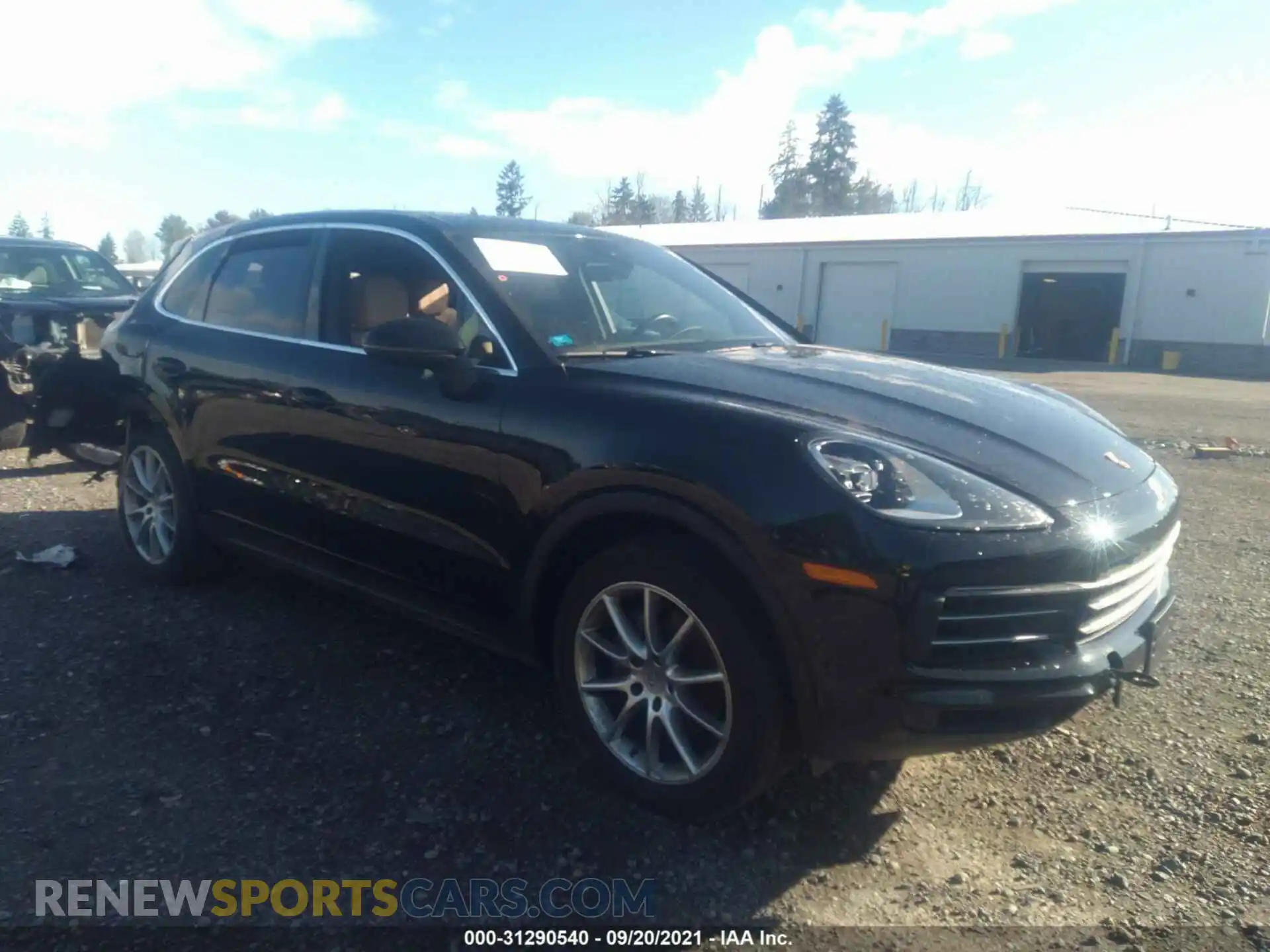 1 Photograph of a damaged car WP1AA2AY6KDA14254 PORSCHE CAYENNE 2019