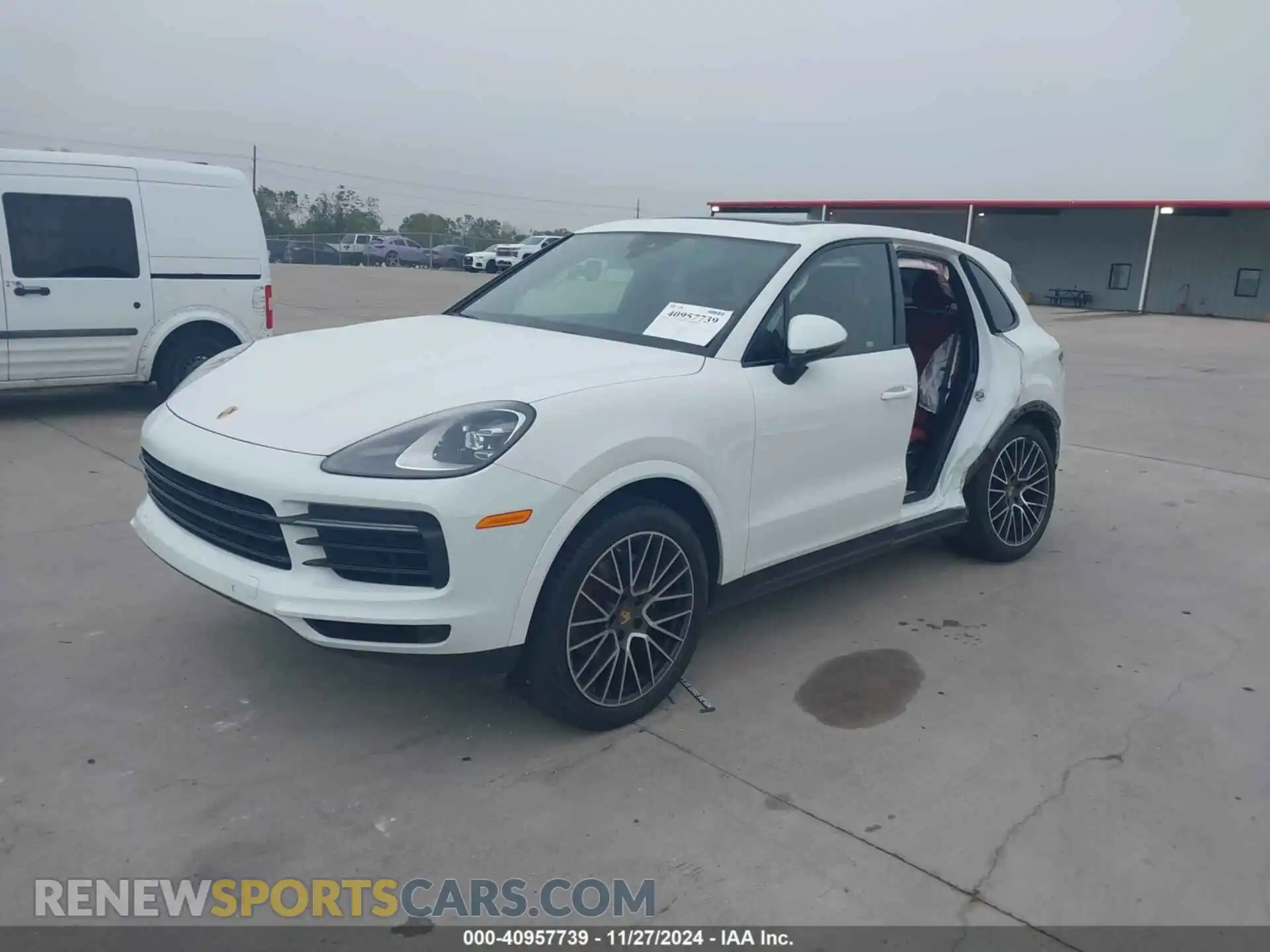 2 Photograph of a damaged car WP1AA2AY7KDA14229 PORSCHE CAYENNE 2019