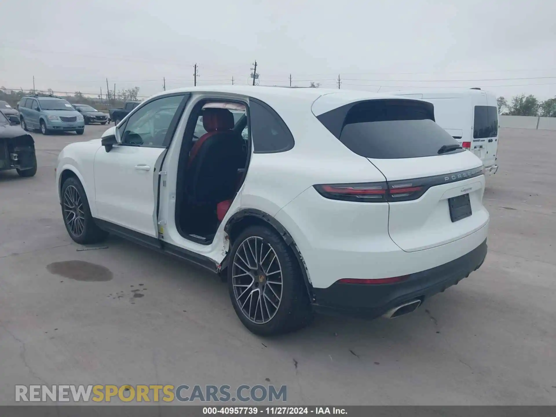 3 Photograph of a damaged car WP1AA2AY7KDA14229 PORSCHE CAYENNE 2019