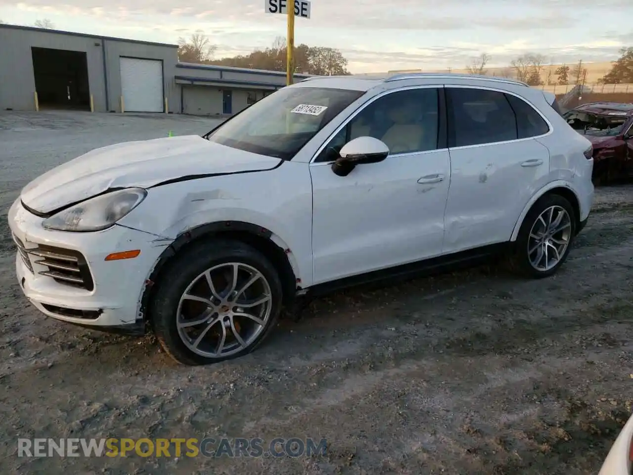 1 Photograph of a damaged car WP1AA2AY7KDA15087 PORSCHE CAYENNE 2019