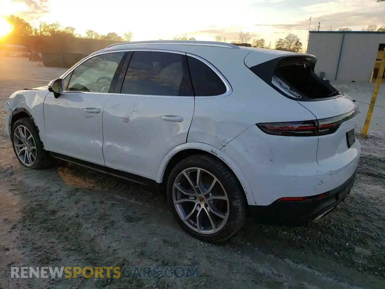 2 Photograph of a damaged car WP1AA2AY7KDA15087 PORSCHE CAYENNE 2019