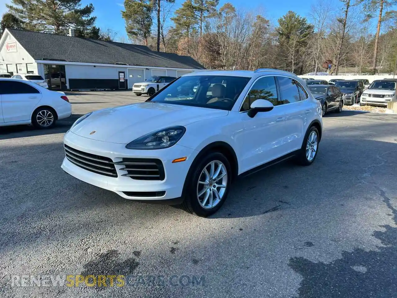 1 Photograph of a damaged car WP1AA2AY8KDA00744 PORSCHE CAYENNE 2019