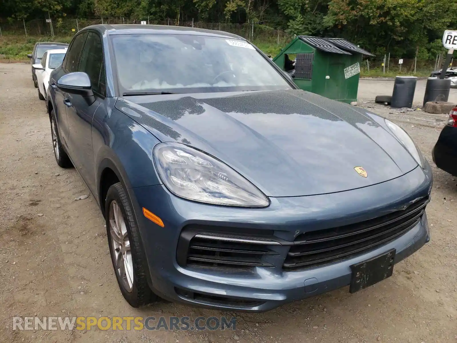 1 Photograph of a damaged car WP1AA2AY8KDA01697 PORSCHE CAYENNE 2019