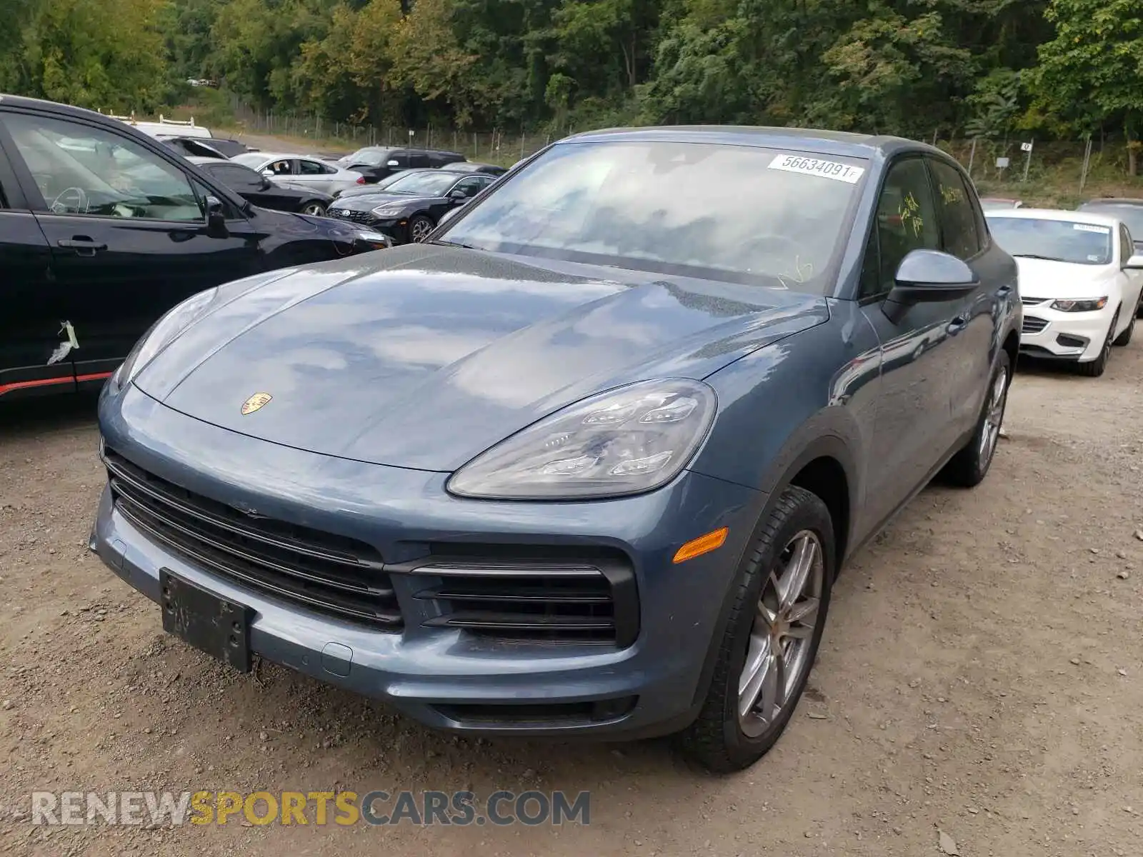 2 Photograph of a damaged car WP1AA2AY8KDA01697 PORSCHE CAYENNE 2019