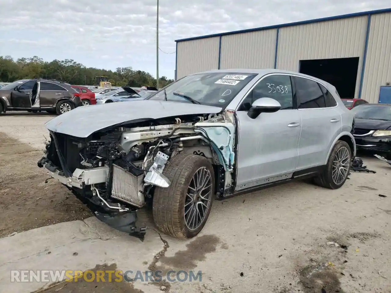 1 Photograph of a damaged car WP1AA2AY8KDA05488 PORSCHE CAYENNE 2019