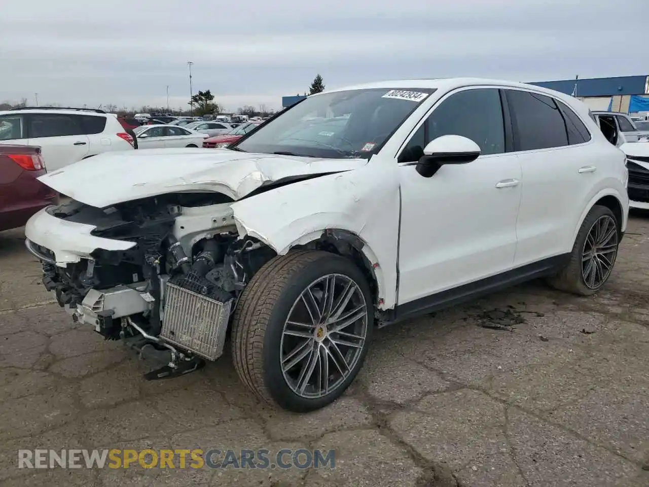 1 Фотография поврежденного автомобиля WP1AA2AY8KDA06821 PORSCHE CAYENNE 2019