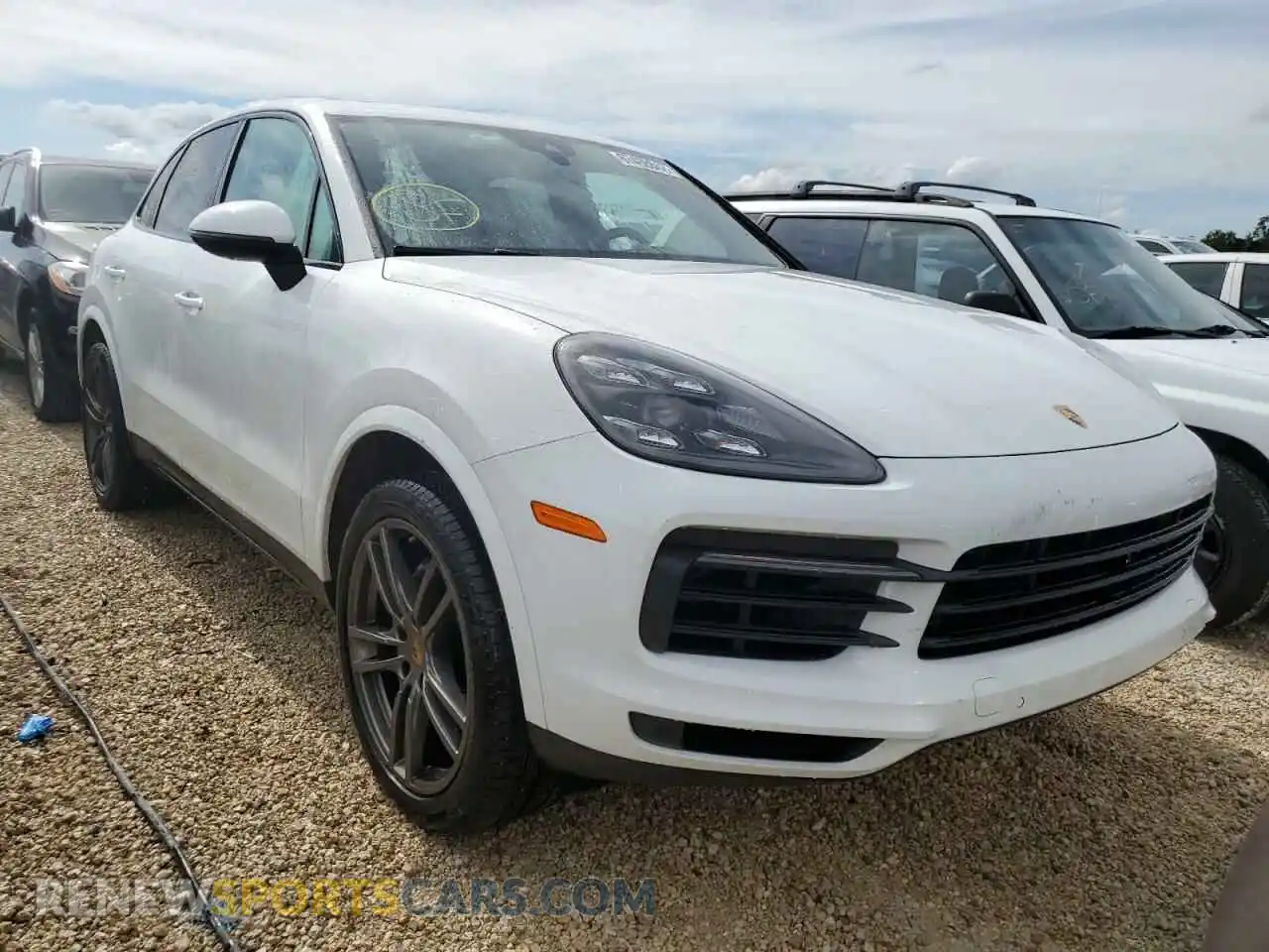 1 Photograph of a damaged car WP1AA2AY8KDA07936 PORSCHE CAYENNE 2019