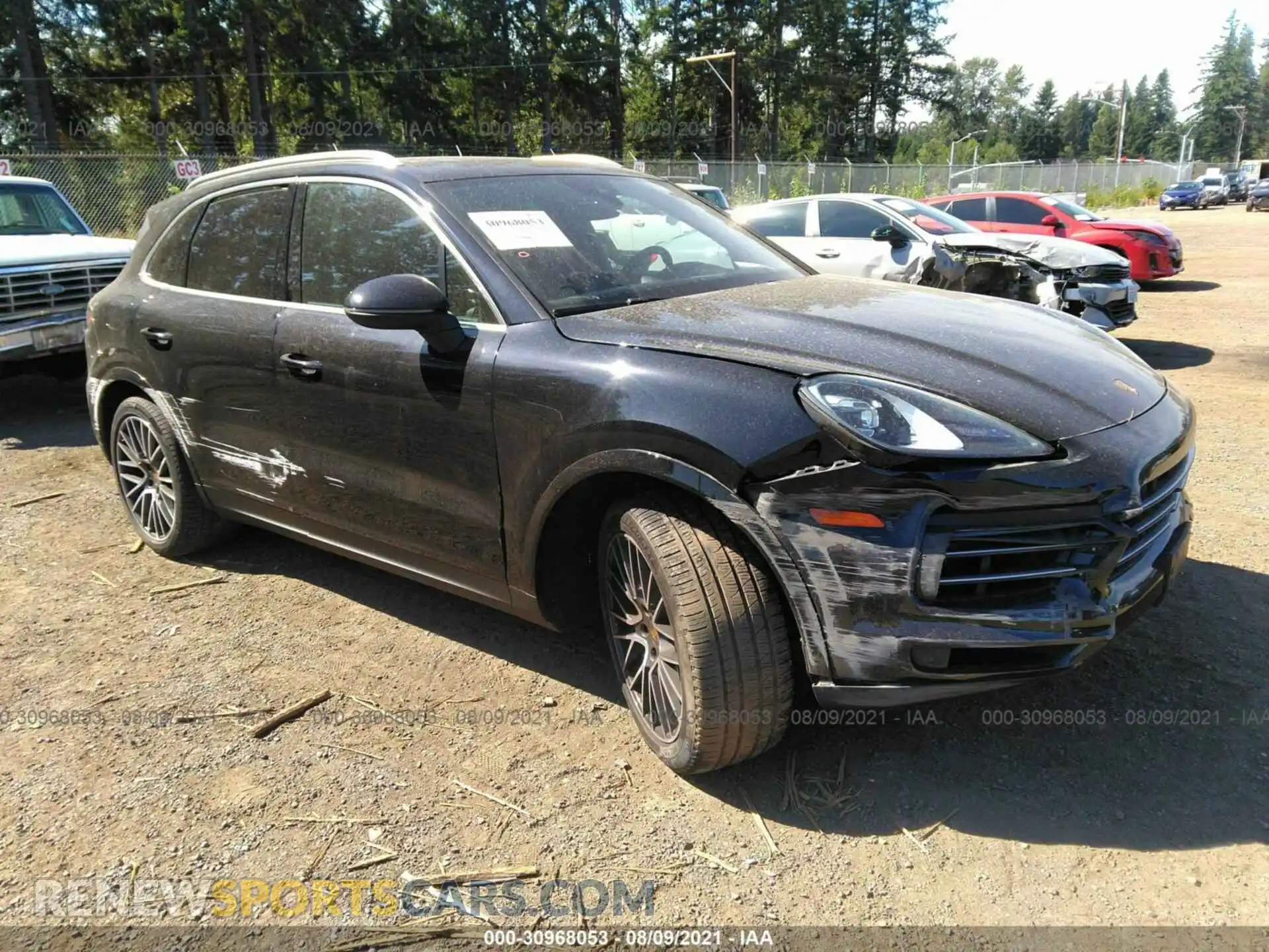 1 Photograph of a damaged car WP1AA2AY8KDA08312 PORSCHE CAYENNE 2019