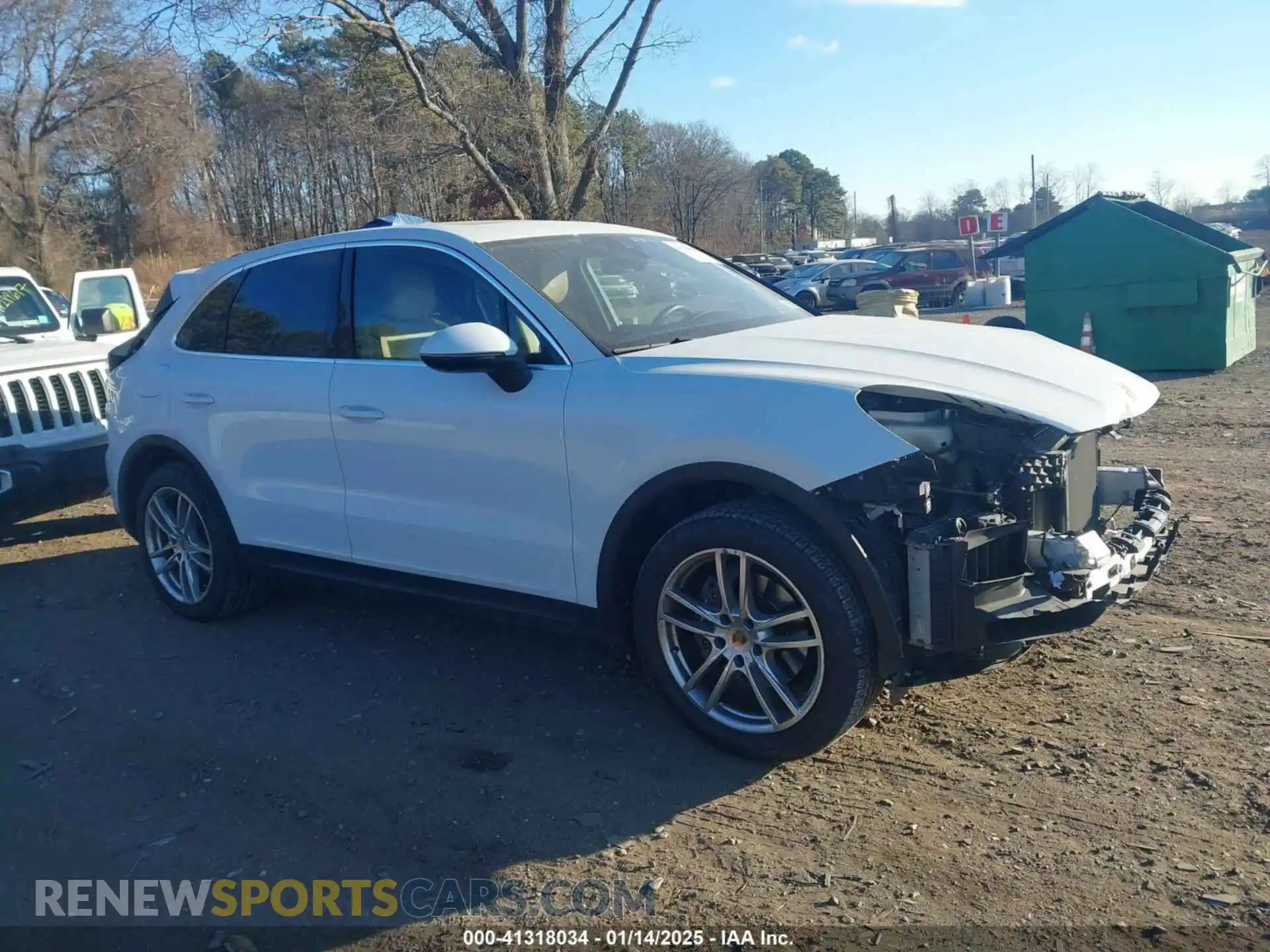 1 Photograph of a damaged car WP1AA2AY8KDA09251 PORSCHE CAYENNE 2019