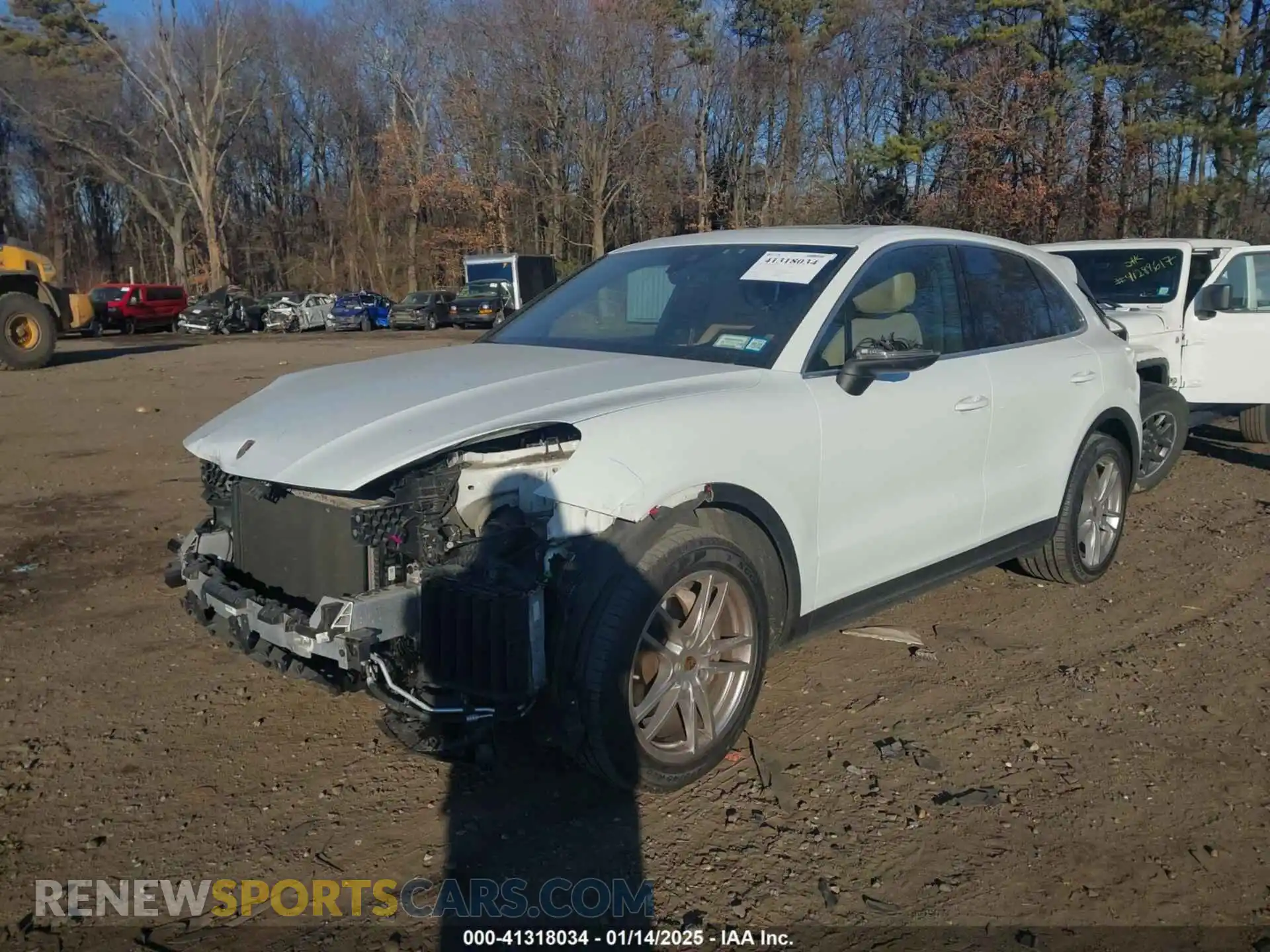 2 Photograph of a damaged car WP1AA2AY8KDA09251 PORSCHE CAYENNE 2019