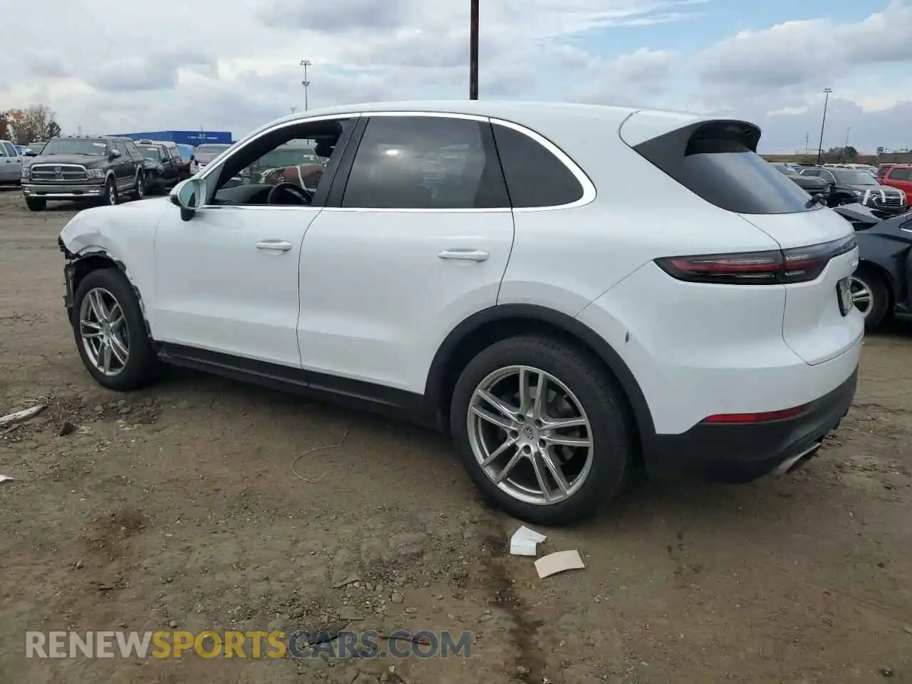 2 Photograph of a damaged car WP1AA2AY8KDA09296 PORSCHE CAYENNE 2019