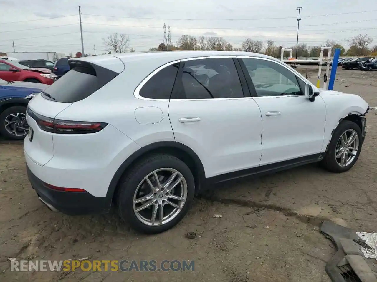 3 Photograph of a damaged car WP1AA2AY8KDA09296 PORSCHE CAYENNE 2019