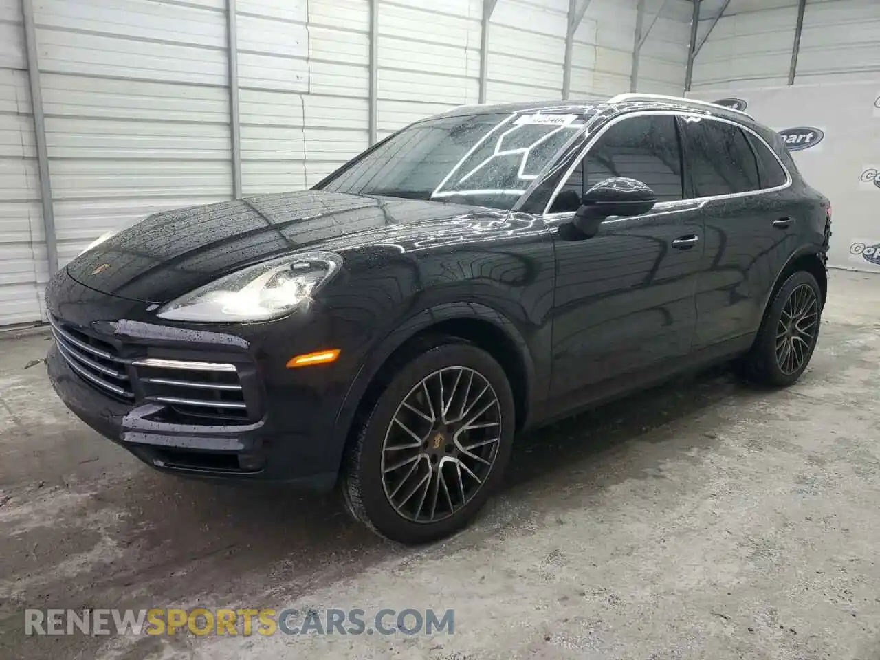 1 Photograph of a damaged car WP1AA2AY8KDA14708 PORSCHE CAYENNE 2019