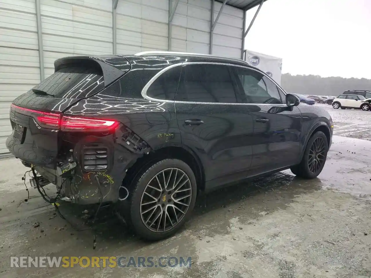 3 Photograph of a damaged car WP1AA2AY8KDA14708 PORSCHE CAYENNE 2019
