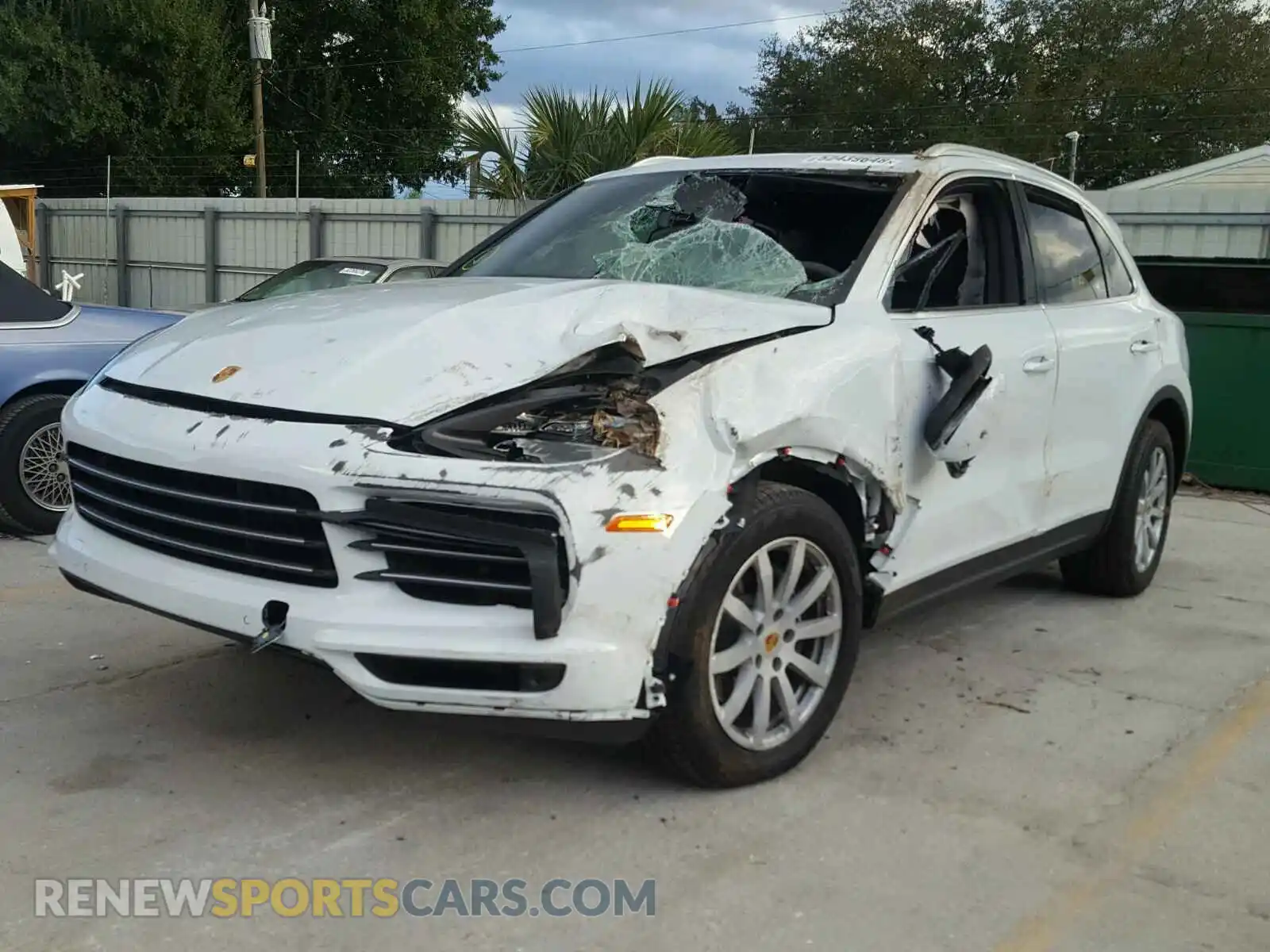 2 Photograph of a damaged car WP1AA2AY9KDA02437 PORSCHE CAYENNE 2019