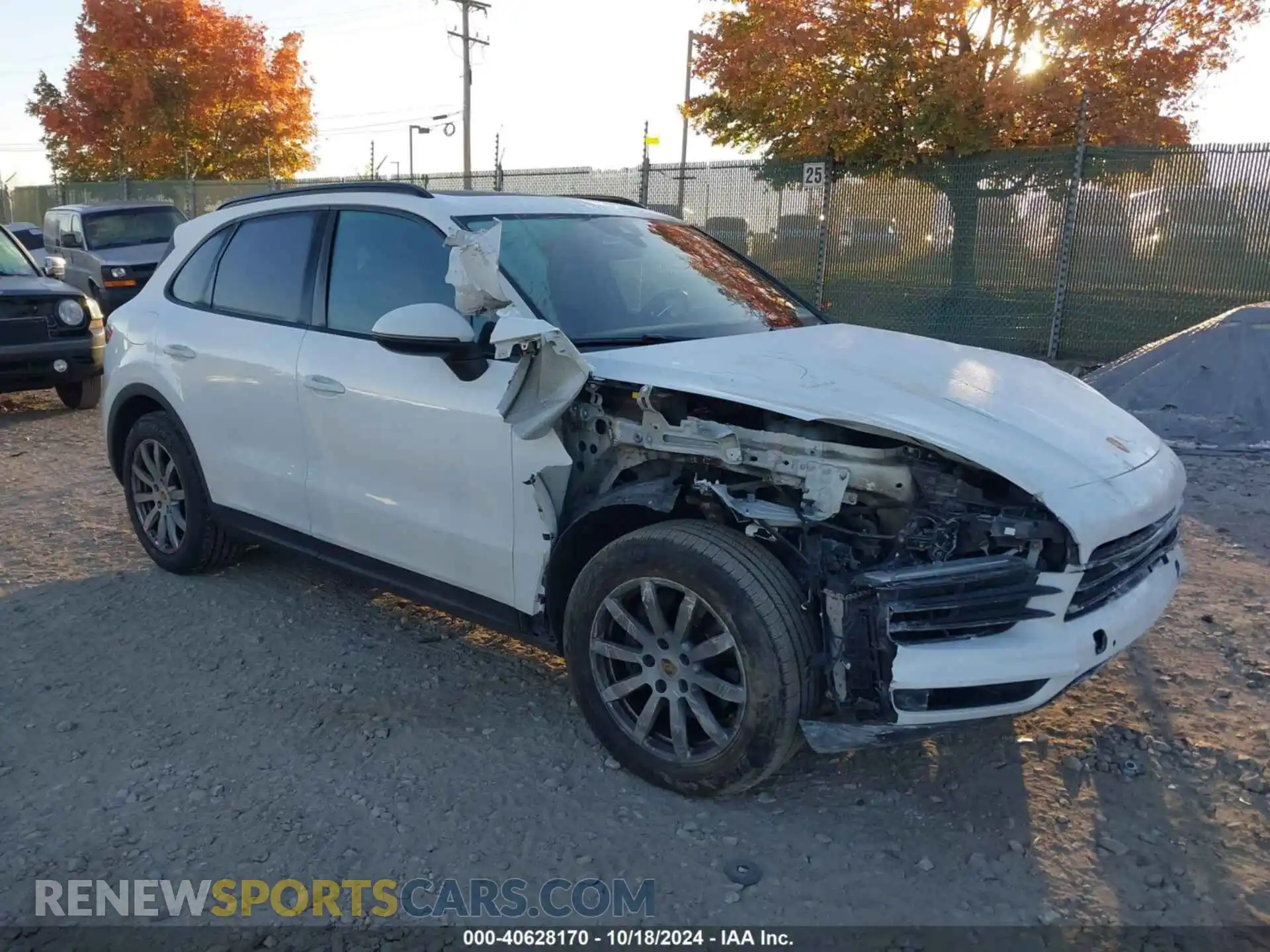1 Photograph of a damaged car WP1AA2AY9KDA03538 PORSCHE CAYENNE 2019