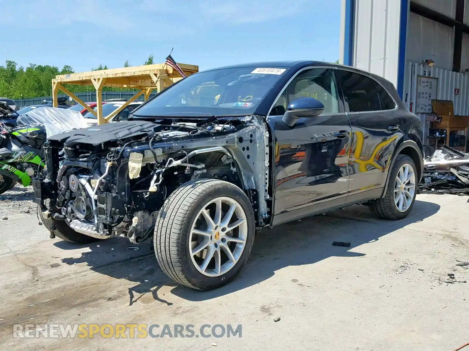 2 Photograph of a damaged car WP1AA2AY9KDA11705 PORSCHE CAYENNE 2019
