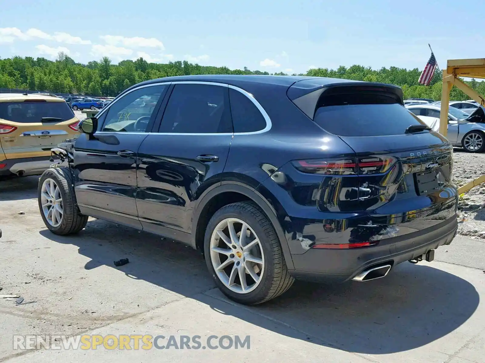 3 Photograph of a damaged car WP1AA2AY9KDA11705 PORSCHE CAYENNE 2019