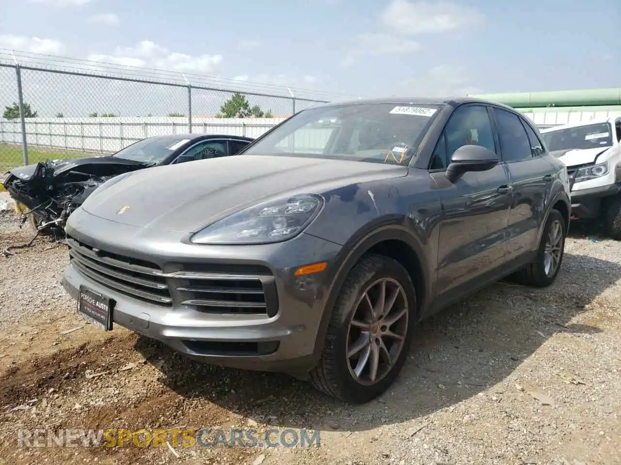 2 Photograph of a damaged car WP1AA2AY9KDA14636 PORSCHE CAYENNE 2019