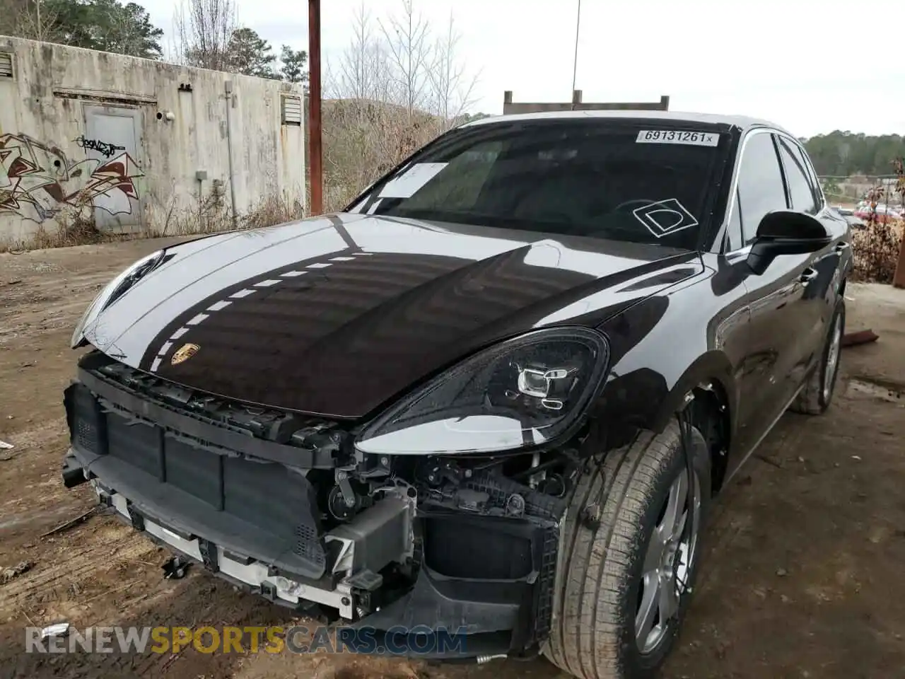 2 Photograph of a damaged car WP1AA2AYXKDA01474 PORSCHE CAYENNE 2019