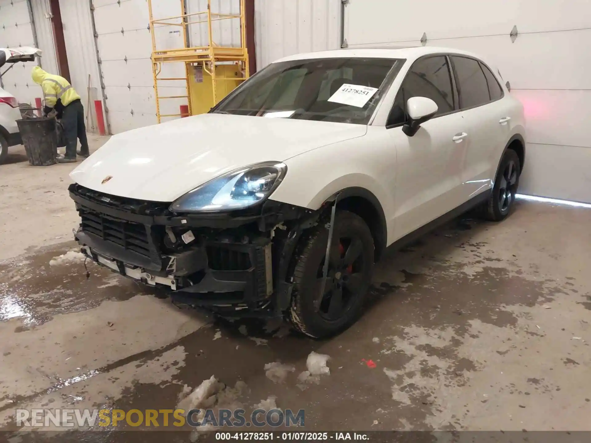 2 Photograph of a damaged car WP1AA2AYXKDA01684 PORSCHE CAYENNE 2019
