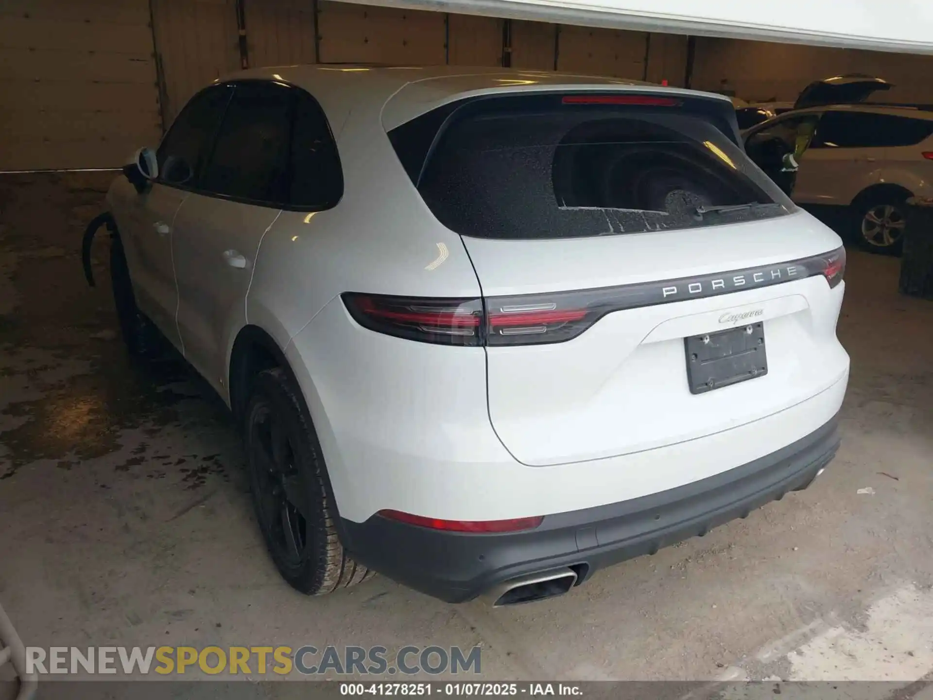 3 Photograph of a damaged car WP1AA2AYXKDA01684 PORSCHE CAYENNE 2019