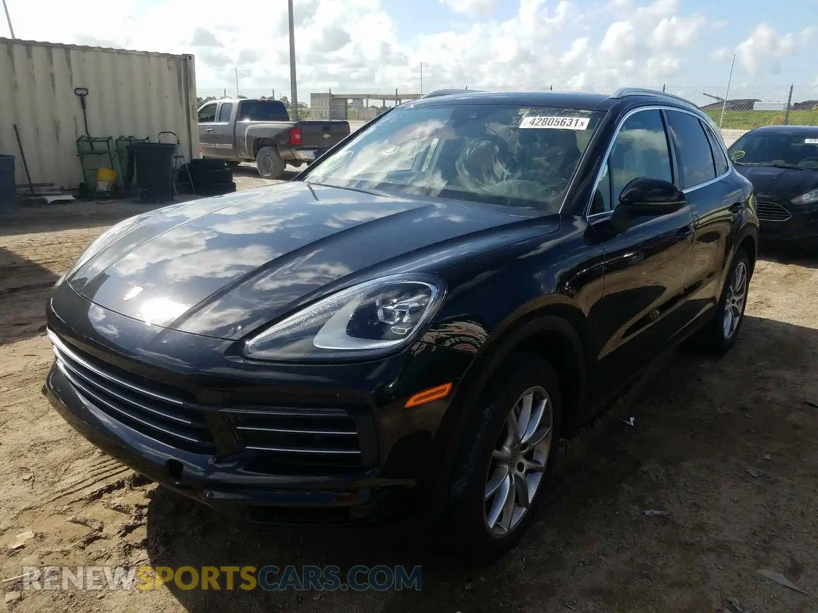 2 Photograph of a damaged car WP1AA2AYXKDA05301 PORSCHE CAYENNE 2019