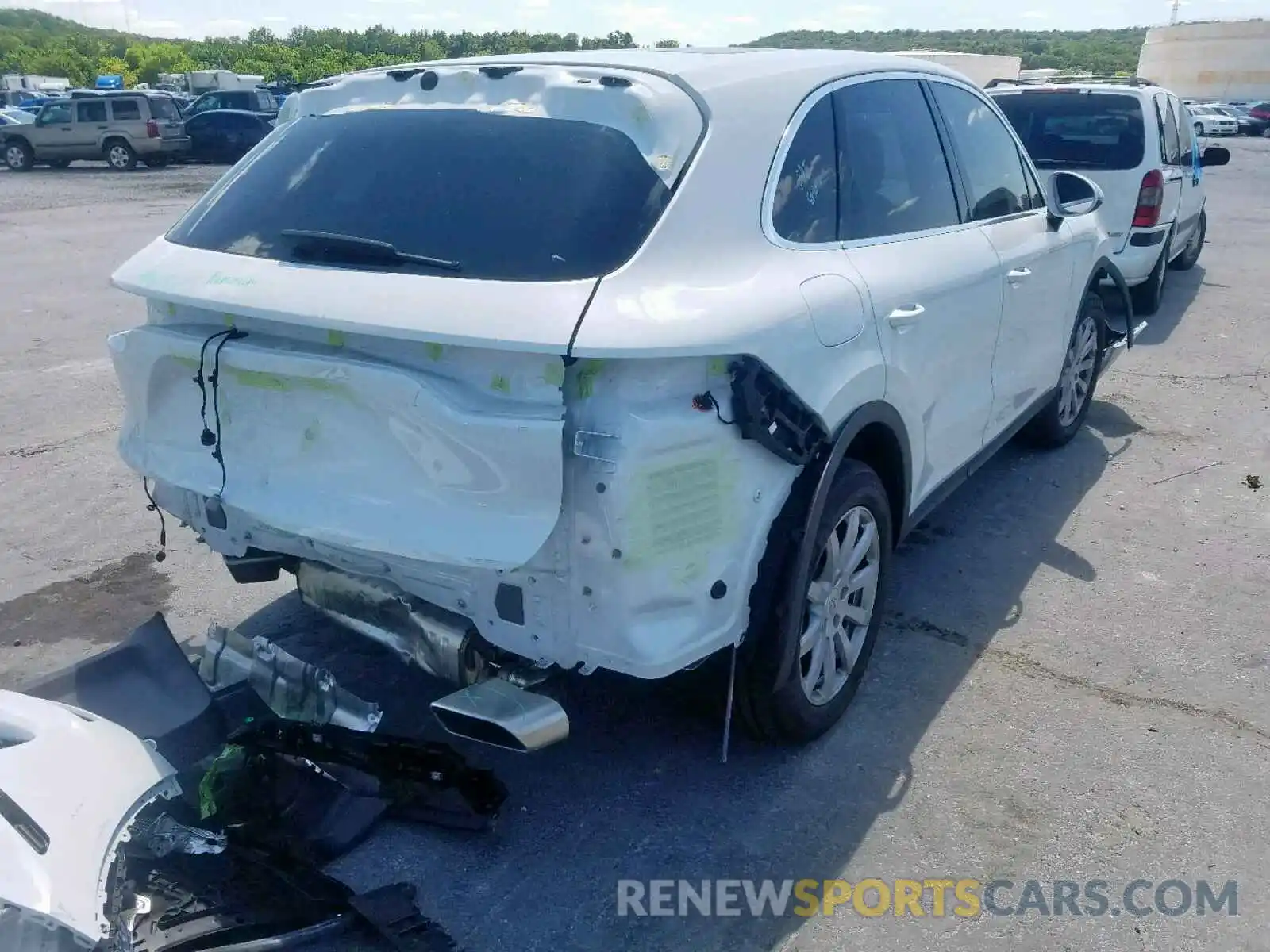 4 Photograph of a damaged car WP1AA2AYXKDA07730 PORSCHE CAYENNE 2019