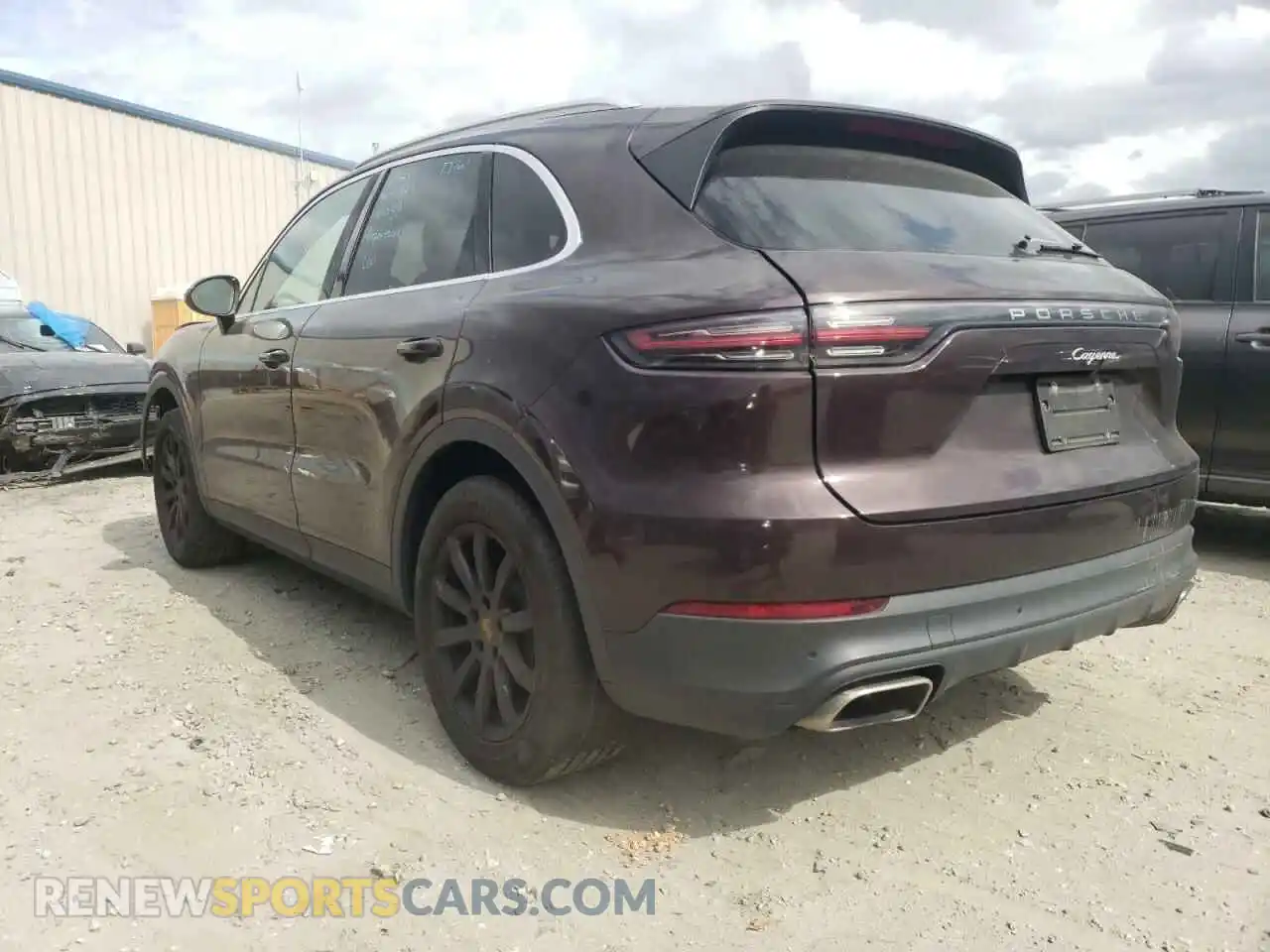 3 Фотография поврежденного автомобиля WP1AA2AYXKDA08344 PORSCHE CAYENNE 2019