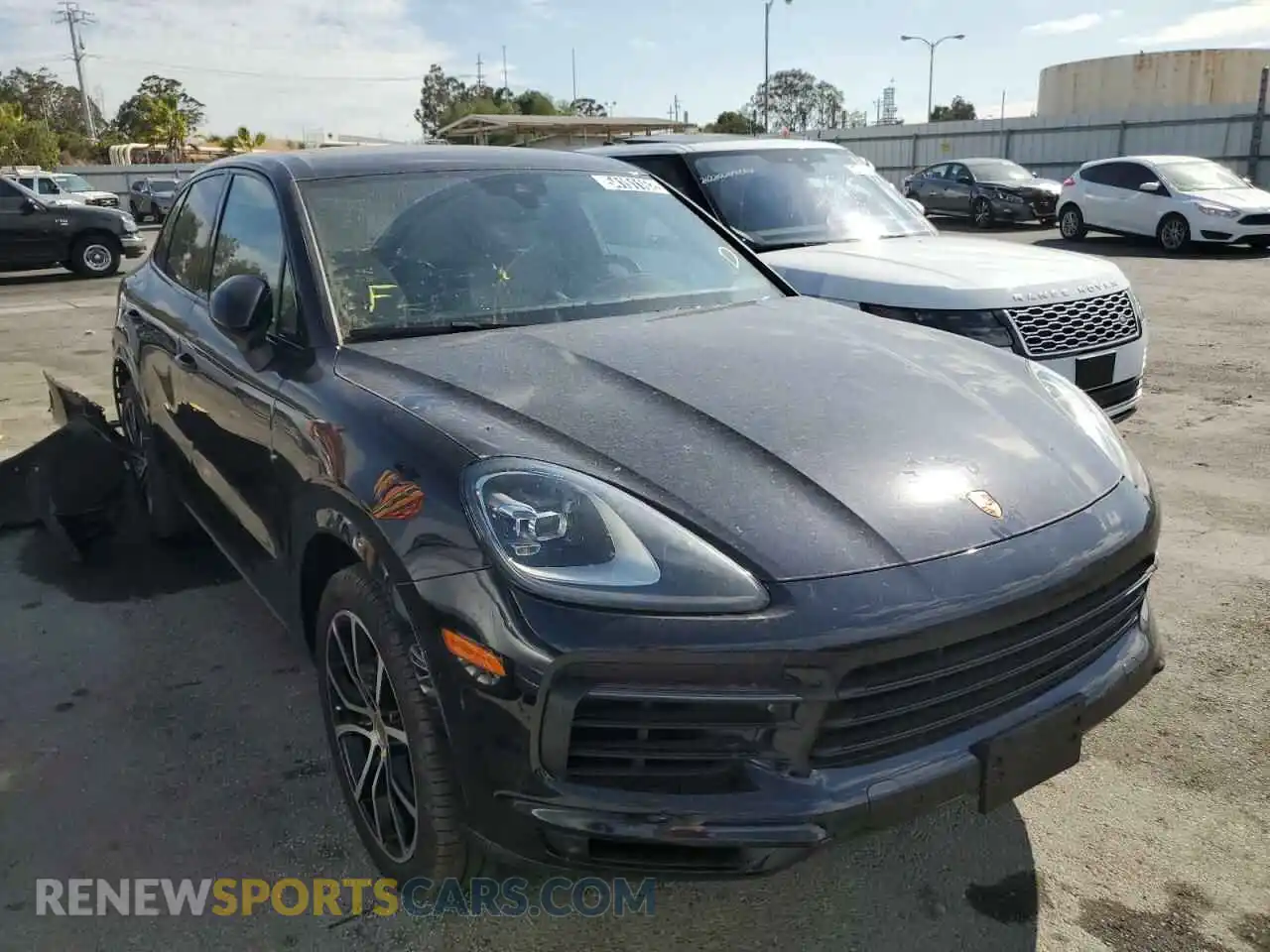 1 Photograph of a damaged car WP1AA2AYXKDA09221 PORSCHE CAYENNE 2019