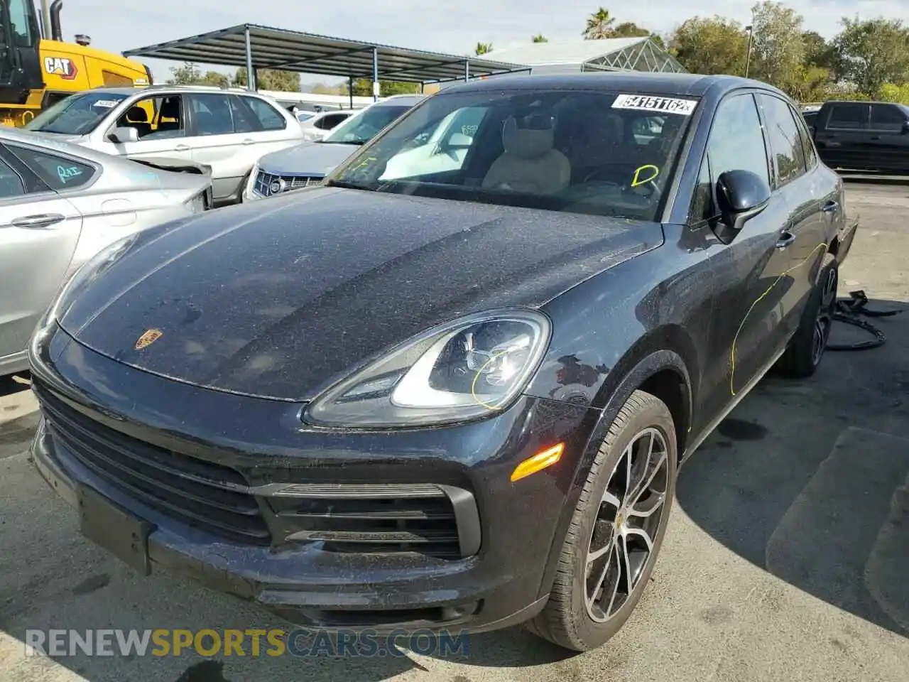 2 Photograph of a damaged car WP1AA2AYXKDA09221 PORSCHE CAYENNE 2019