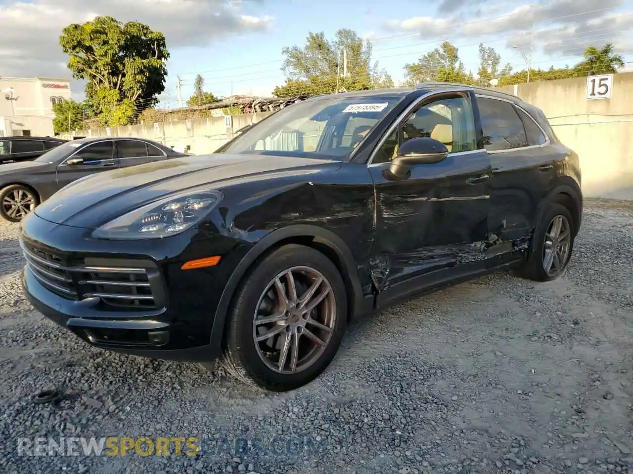 1 Фотография поврежденного автомобиля WP1AA2AYXKDA10580 PORSCHE CAYENNE 2019