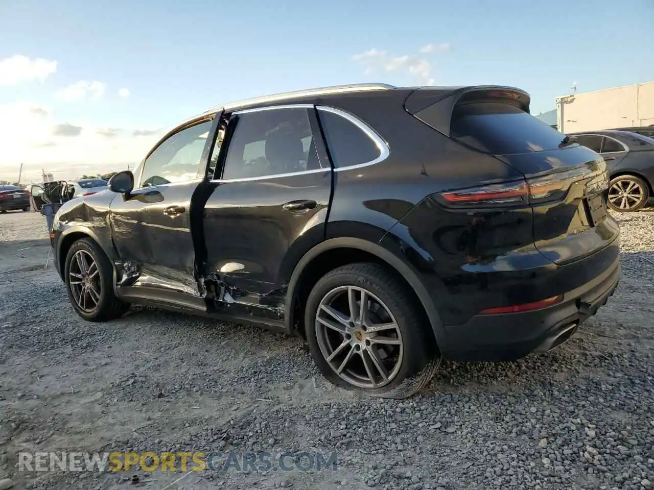 2 Фотография поврежденного автомобиля WP1AA2AYXKDA10580 PORSCHE CAYENNE 2019