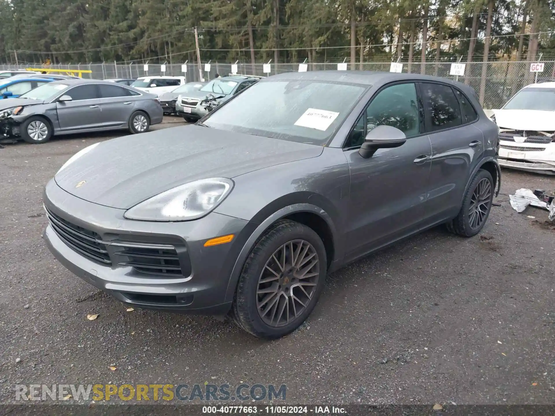 2 Photograph of a damaged car WP1AA2AYXKDA17335 PORSCHE CAYENNE 2019