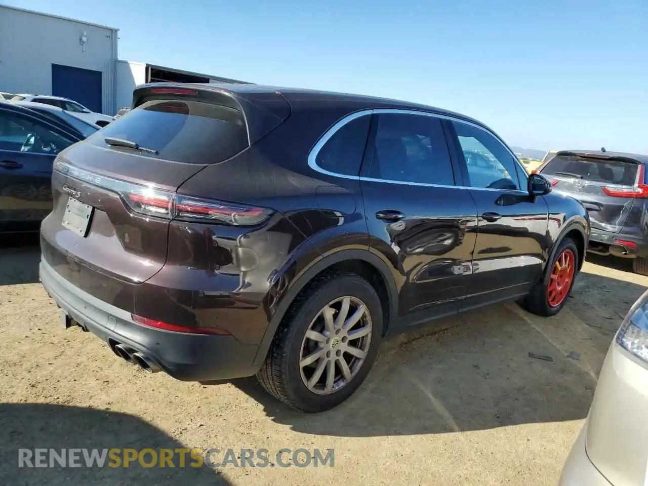 3 Photograph of a damaged car WP1AB2AY0KDA60854 PORSCHE CAYENNE 2019
