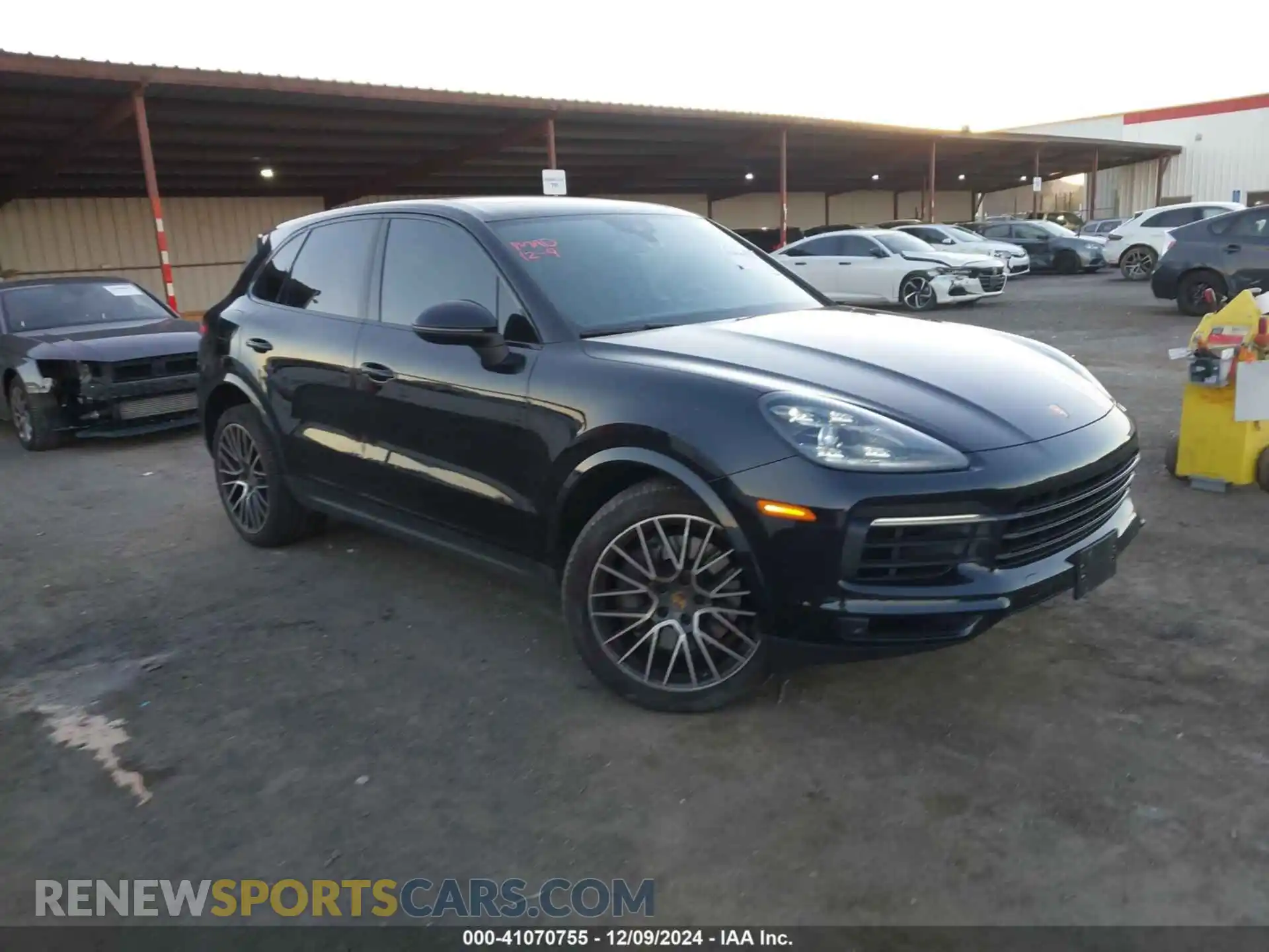 1 Photograph of a damaged car WP1AB2AY1KDA61379 PORSCHE CAYENNE 2019