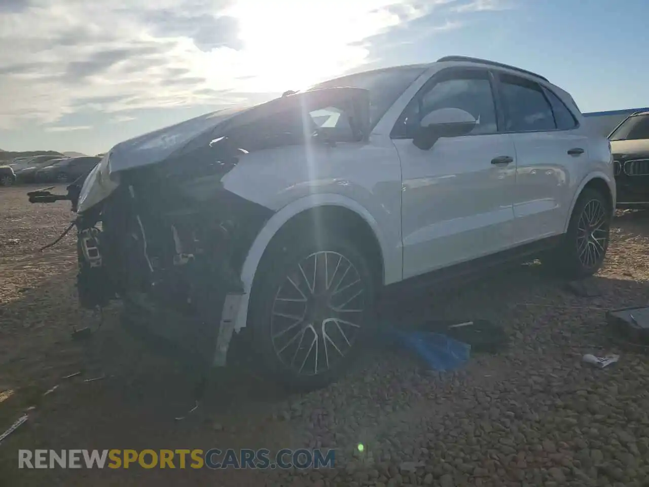 1 Photograph of a damaged car WP1AB2AY3KDA62386 PORSCHE CAYENNE 2019