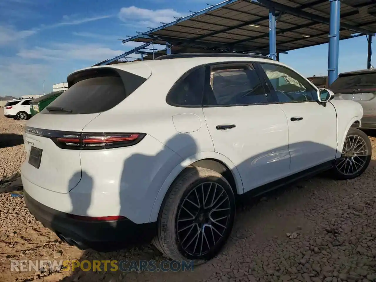 3 Photograph of a damaged car WP1AB2AY3KDA62386 PORSCHE CAYENNE 2019