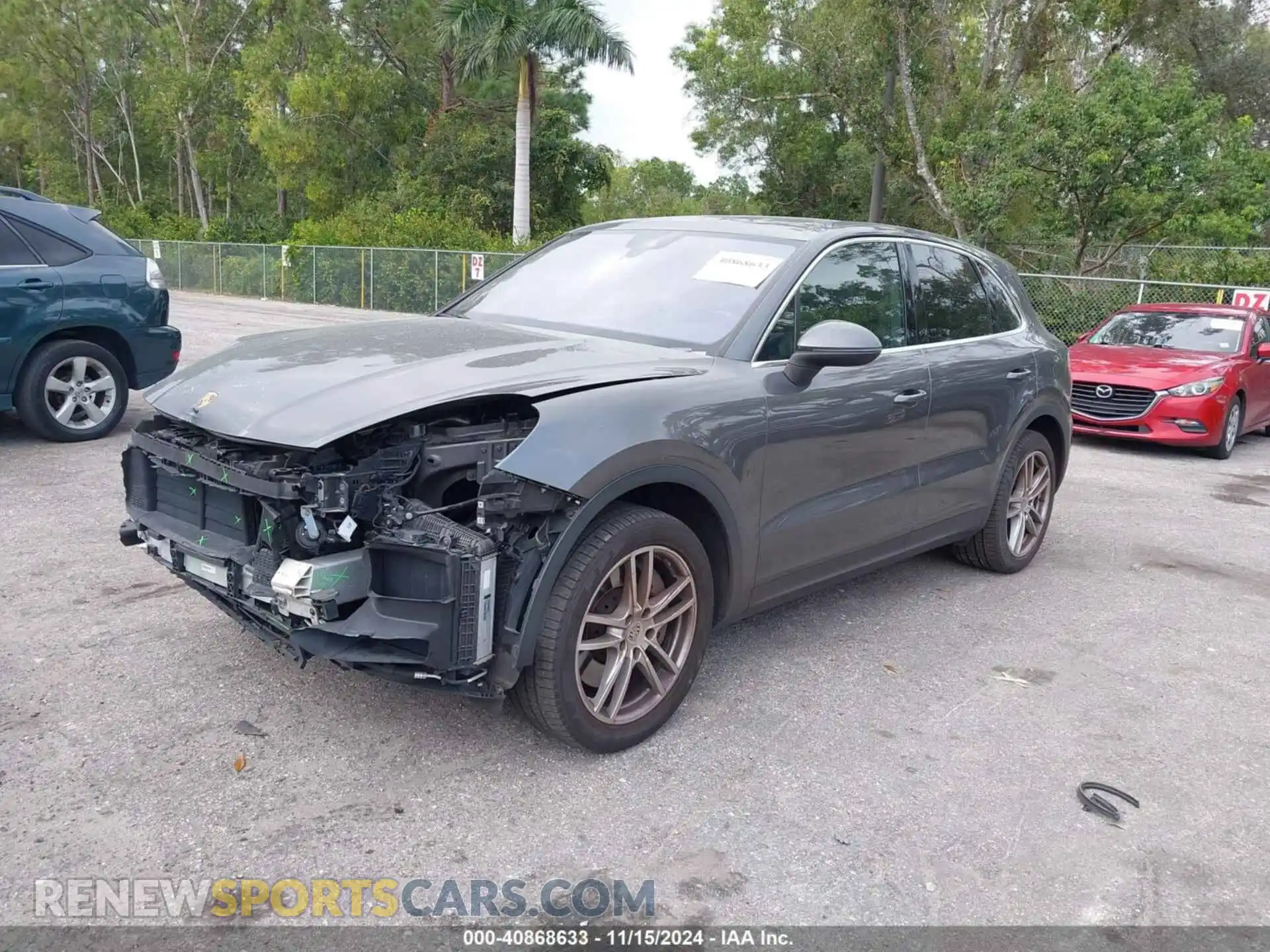 2 Photograph of a damaged car WP1AB2AY4KDA61747 PORSCHE CAYENNE 2019