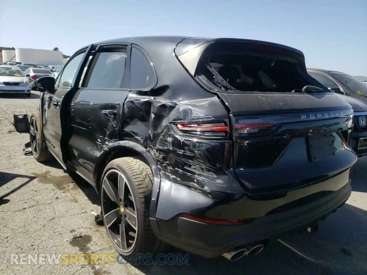 3 Photograph of a damaged car WP1AB2AY8KDA63789 PORSCHE CAYENNE 2019