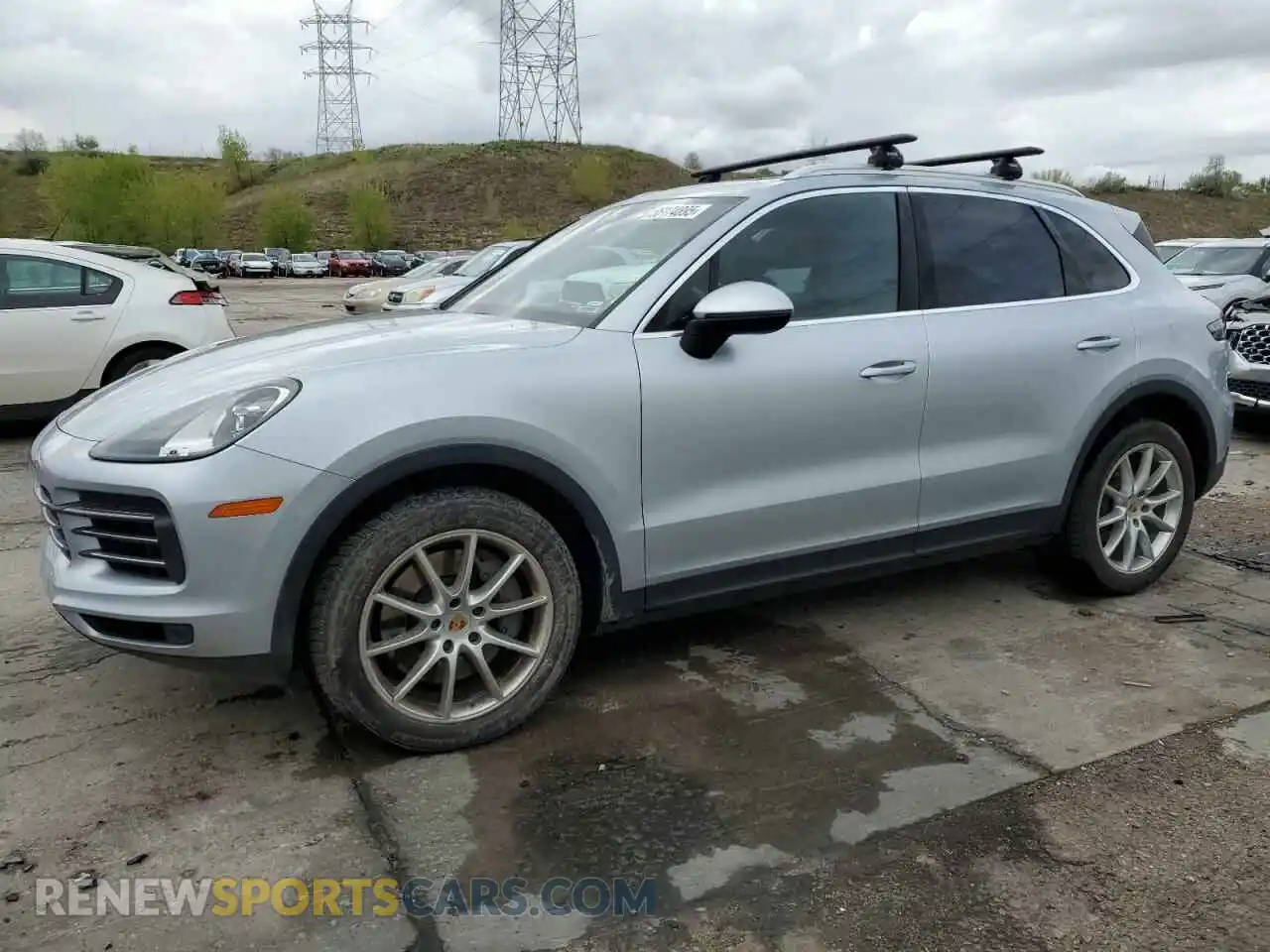 1 Photograph of a damaged car WP1AB2AYXKDA63826 PORSCHE CAYENNE 2019