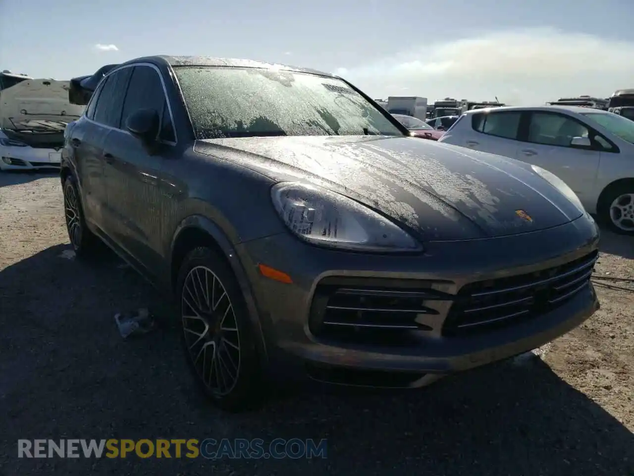 1 Photograph of a damaged car WP1AE2AY3KDA50052 PORSCHE CAYENNE 2019