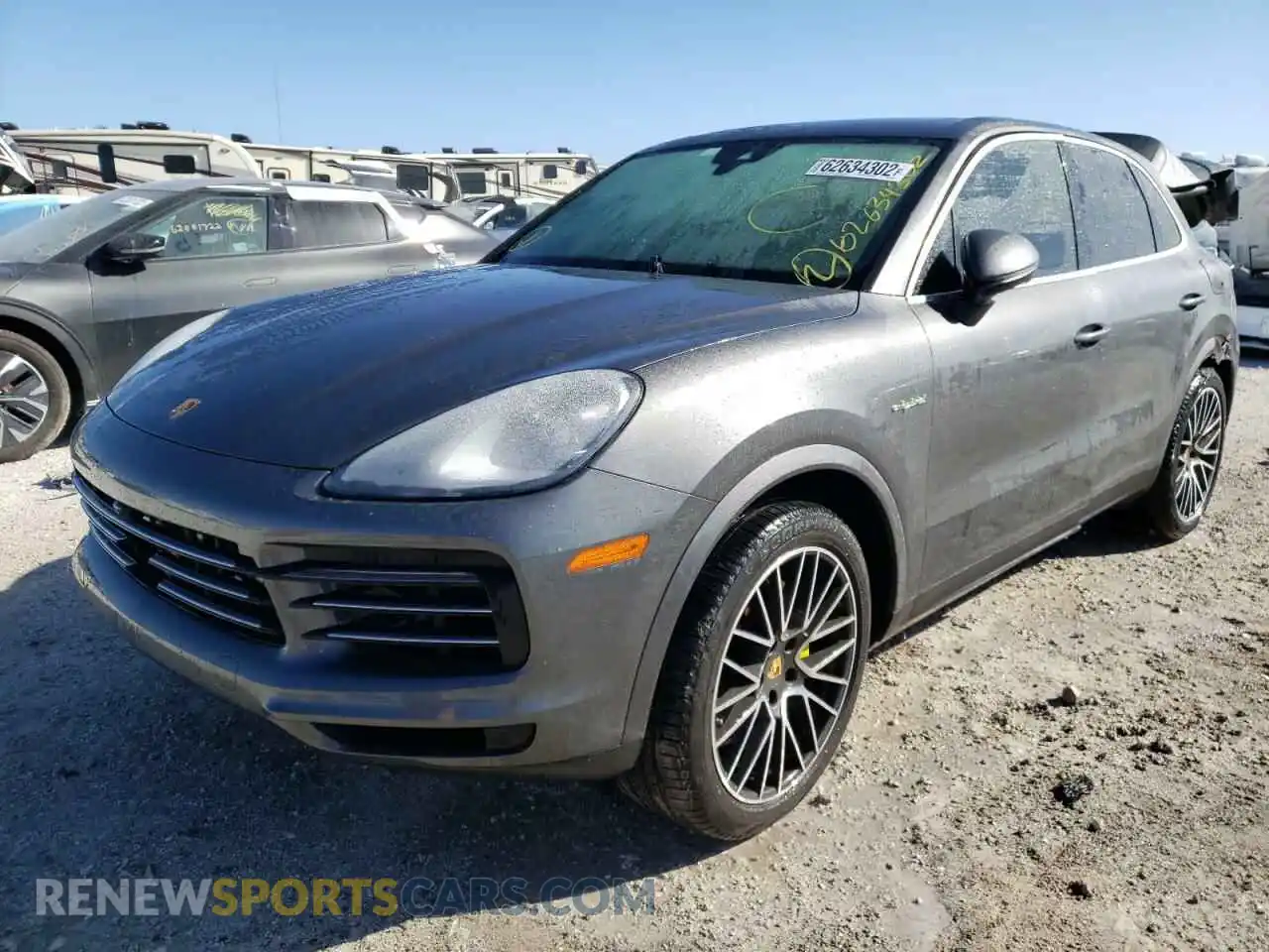 2 Photograph of a damaged car WP1AE2AY3KDA50052 PORSCHE CAYENNE 2019