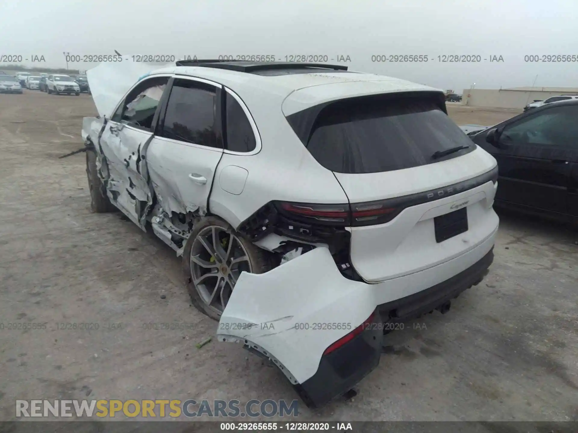 3 Photograph of a damaged car WP1AE2AY4KDA51064 PORSCHE CAYENNE 2019