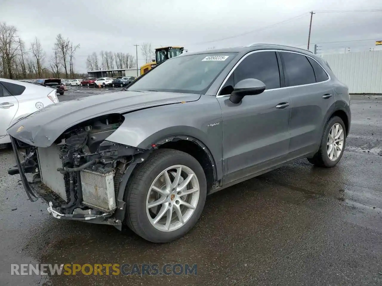 1 Photograph of a damaged car WP1AE2AY6KDA50885 PORSCHE CAYENNE 2019