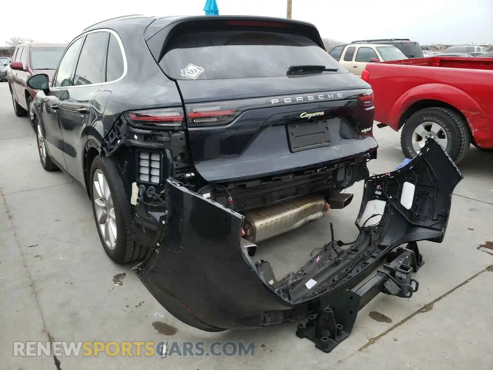 3 Photograph of a damaged car WP1AE2AYXKDA50307 PORSCHE CAYENNE 2019
